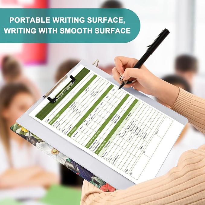 Flower with Colorful Birds 3-Ring Binder 1.5 Inch 1 Pack Round Ring Binder Holds 200 Sheets with 3 Inside Pockets for Office Home Organization