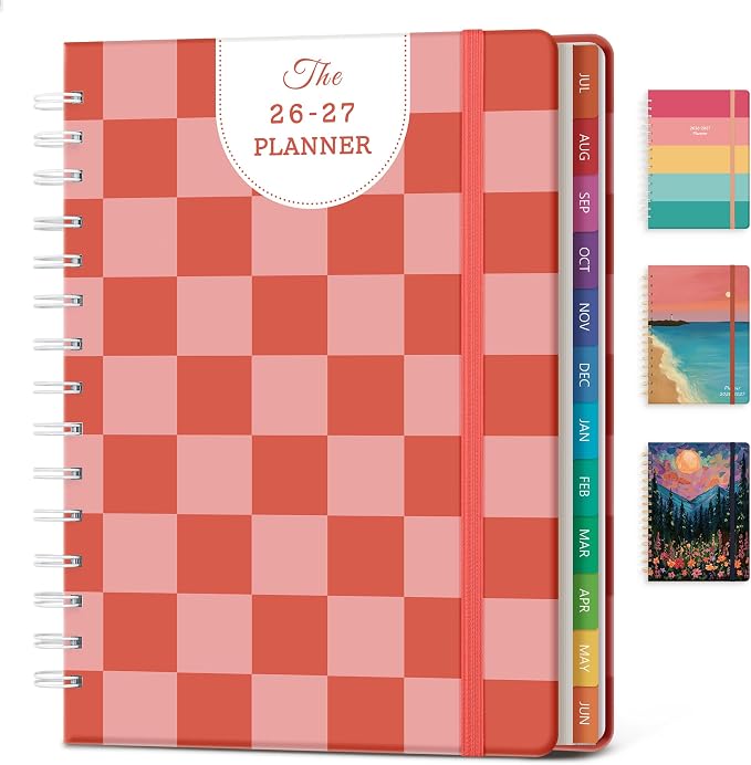 Planner 2026-2027 Weekly & Monthly Academic Planner, 6" x 8.3"