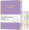 Appointment Book 2026-2027, 30-Minute Interval Hourly Planner, 8.5"×11"