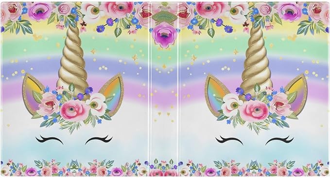 3 Ring Binder Unicorn Pink 1.5" Round Ring Binders View Binder with 200 Sheet for Kids School Supplies Women Men Office, 1 Pack