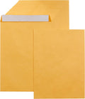Amazon Basics Catalog Self Seal Mailing Envelopes for Documents, Peel and Seal, 9" x 12", Brown Kraft, 250-Pack