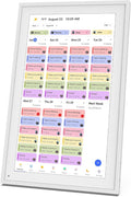 15.6-inch Digital Calendar, Electronic Calendar & Chore Chart, Sync Google iCloud Outlook, 2K Smart Touchscreen Display for Family Schedules, Wall/Desk Mountable, Great for Organizing for Group