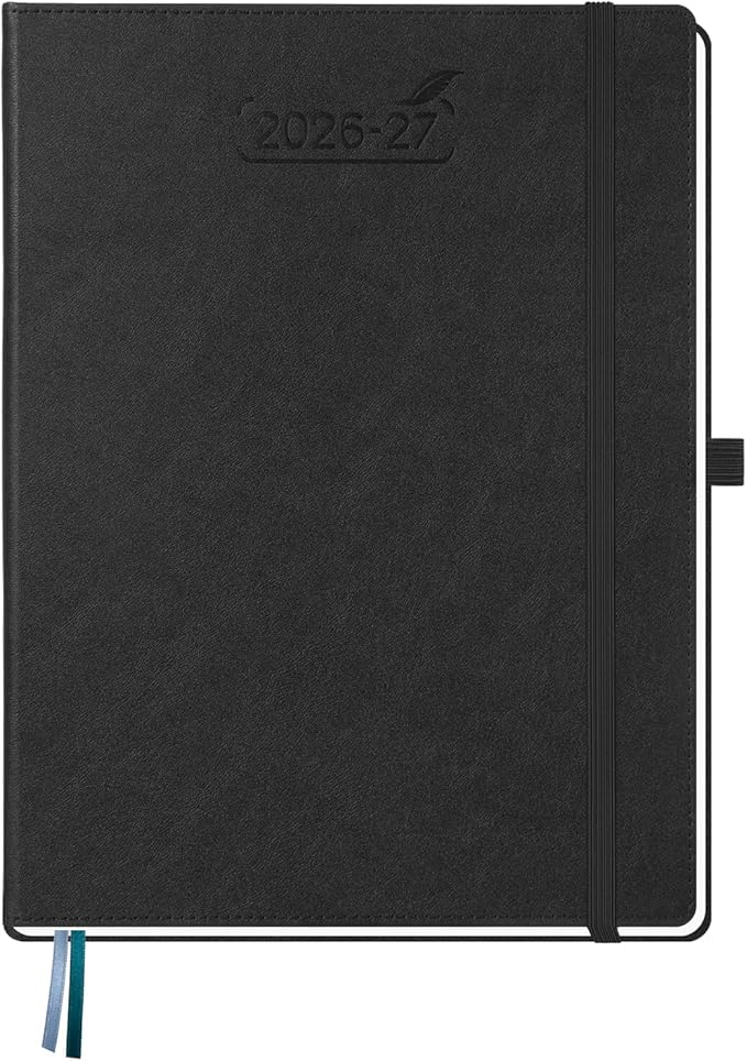 BEZEND Planner 2026-2027 Weekly and Monthly, Hourly Timeslot (8.5"x11")