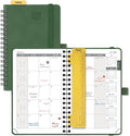 POPRUN 2026-2027 Monthly Planner, 4" x 6.25" Small Agenda,18 Month Calendar