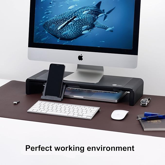 SIIG Foldable Aluminum Laptop Stand, CE-MT2P12-S1 | Raise a 16.5"-20.5" laptop for a more comfortable viewing and typing position; foldable aluminum and height adjustment.