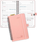 POPRUN 2027 Pocket Planner (Small-4'' x 6.25'') Weekly and Monthly Calendar
