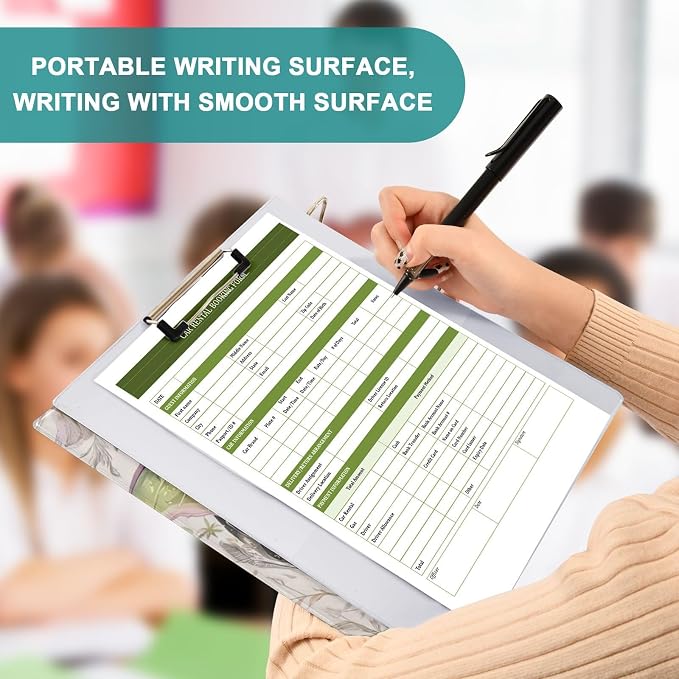 Luna Moths Green 3 Round Ring Binders | 1.5 Inch Binder with Clipboard, PVC Pockets, Work Organizer, Holds 200 Sheets for School Office 1 Pack