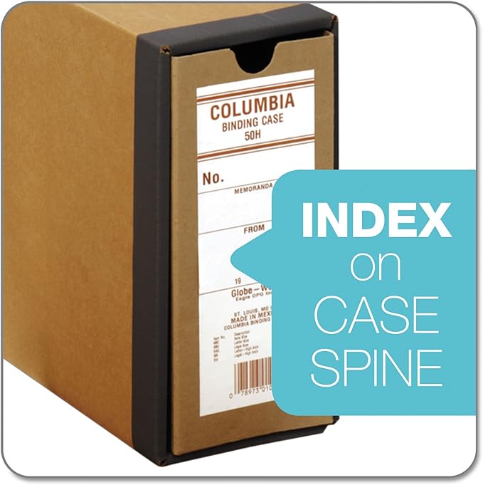 GLWB50H - Globe-weis Recycled Fiberboard Binding Case