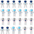 Resurhang 24 Pcs Space Themed Erasers Astronaut Figurines Eraser