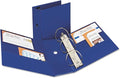 Avery Durable Binder, 5" One Touch Rings, 1,050-Sheet Capacity, DuraHinge, Blue (07900)