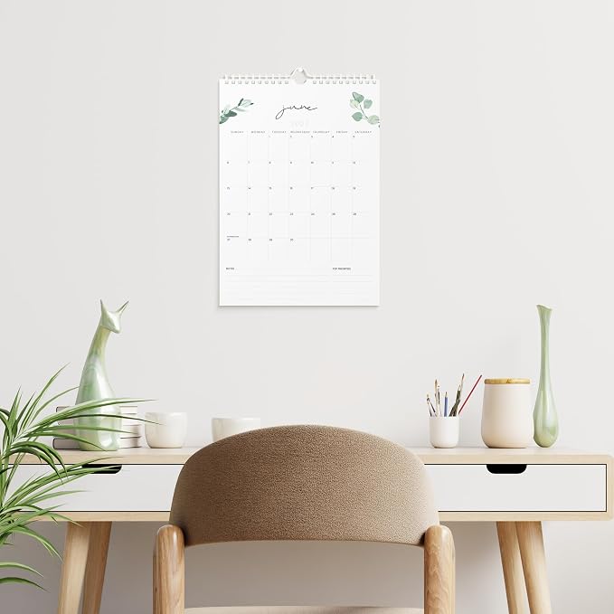 Karto Wall Calendar 2026 11x17 in - Greenery