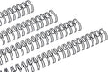 Rayson Wire Binding Spines, 3/4" 3:1 Pitch 32-Loop Black, 50 Pack | Binds up to 165 sheets; select 3/4" size for thick reports, manuals and project documents.