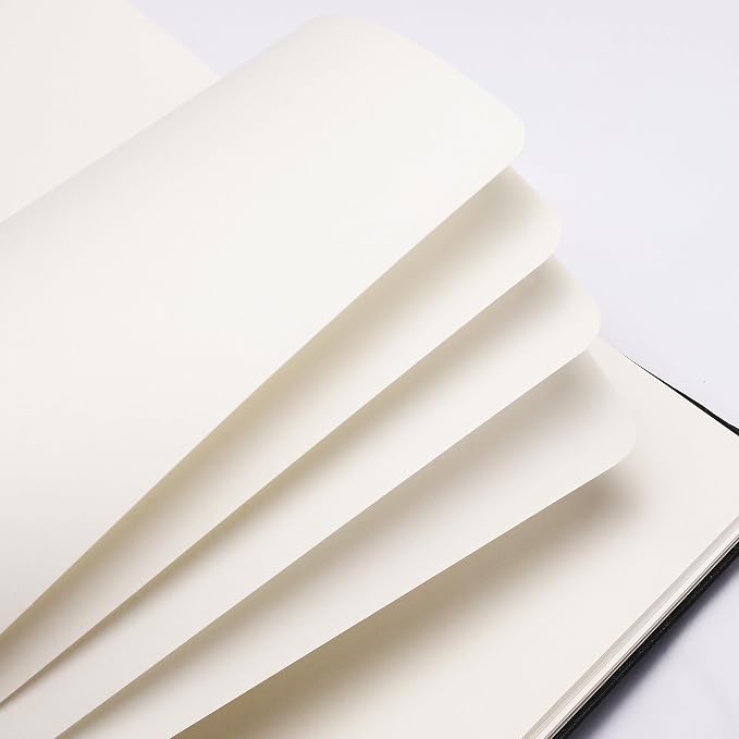 Blank Journal/Notebook - Classic Notebook/Journal with Ribbon, 5.7" x 8.4"
