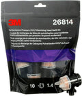 3M Performance Pressure HVLP Atomizing Head Refill Kit, 26814, Size 1.4 | Orange; for use with 3M Performance Industrial Spray Gun; 10 Pack
