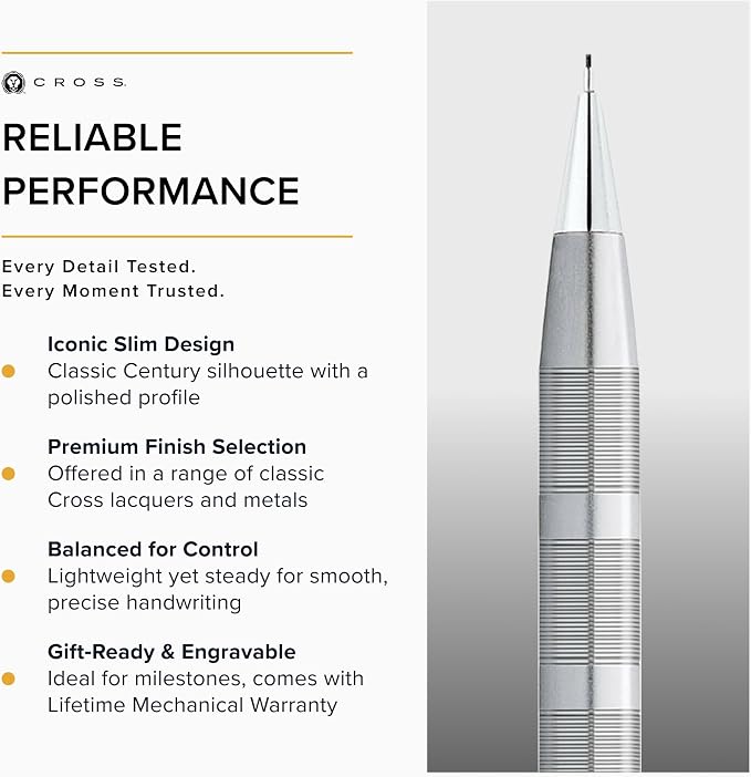 Cross Classic Century Mechanical Pencil, Multiple Colors