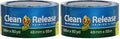 Duck Painter's Tape, Blue, 1.88-Inch x 60-Yard | Clean Release | Pack of 2 | Model 240195