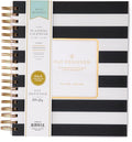 Blue Sky 2026-2027 Daily & Monthly Academic Planner, 8"x10", Black Stripe