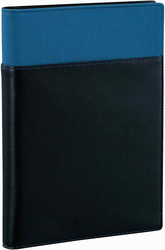 Raymay Fujii WAF152A Refill File, A5, Synthetic Leather, Blue