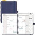 POPRUN Monthly Planner 2027-2028, 6.5"x8.5", 18 Month, Jan 2027-Jun 2028