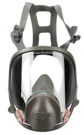 3M Full Facepiece Reusable Respirator 6800, NIOSH, Medium | Large Lens, ANSI High Impact Eye Protection, Silicone Face Seal, Four-Point Harness, Comfortable Fit, Painting