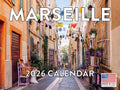 Marseille Calendar 2026 Monthly France Gifts Wall Calender 12 Month | American Made In The USA