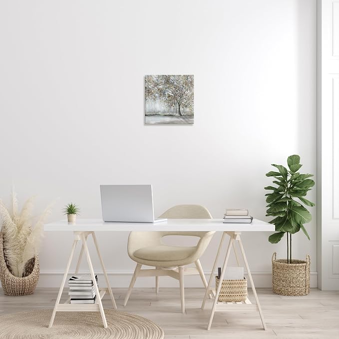 Stupell Industries Woodland Tree Nature, 17 x 17 Inch Canvas Wall Art | Stupell Industries · By Carol Robinson · Ready to hang · Rustic nature decor for living room or office · Made in USA