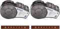 Brady Authentic (M21-375-595-BR) All-Weather Vinyl Label for Indoor/Outdoor ID, Lab and Equipment Labeling, White on Brown- ForM210, M210-LAB, M211, BMP21-PLUS and BMP21-LAB Printers, 375" W, 21' L