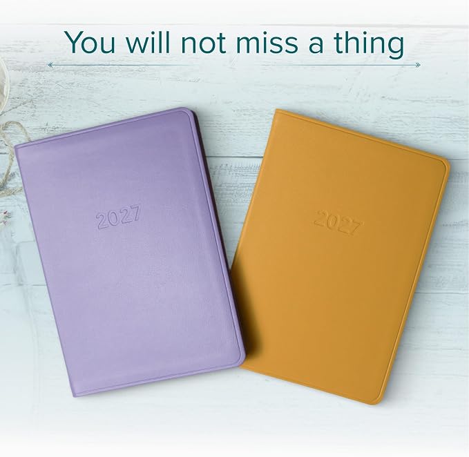 Harbor Desk Weekly Monthly Planner 2026-2027 Cambridge Burnt Orange