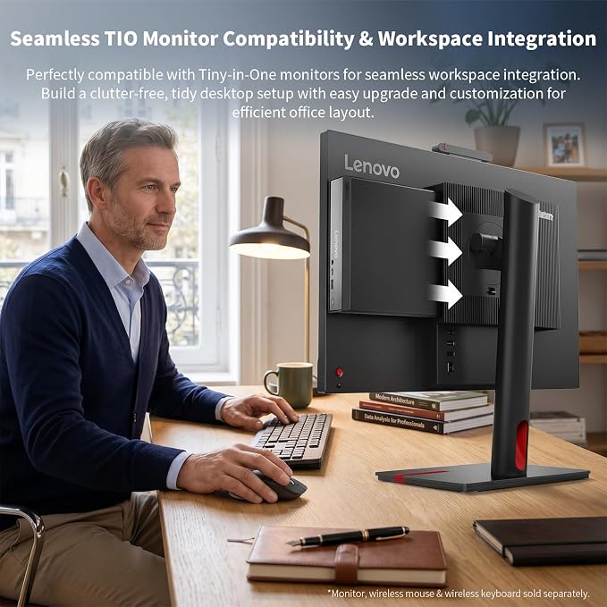 Lenovo ThinkCentre neo 55q Mini Desktop Ryzen AI 5 330, 16GB RAM 1TB SSD