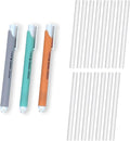 Mechanical Pocket Eraser Pen, Retractable Eraser, 15 Refills