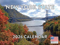 New York State Calendar 2026 Wall 12 Month Monthly NY Scenic Souvenirs New Yorker Themed Gifts | American Made In The USA