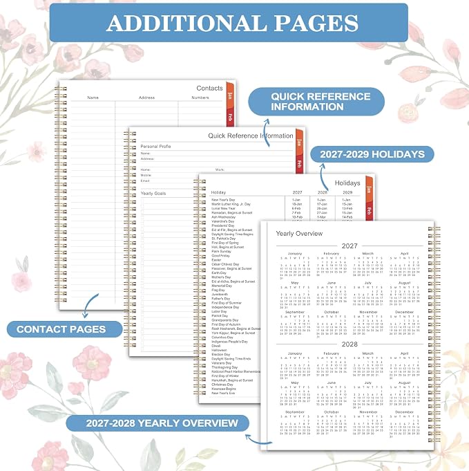 2027 Planner - 2027 Planner Weekly and Monthly, Calendar for Office, School