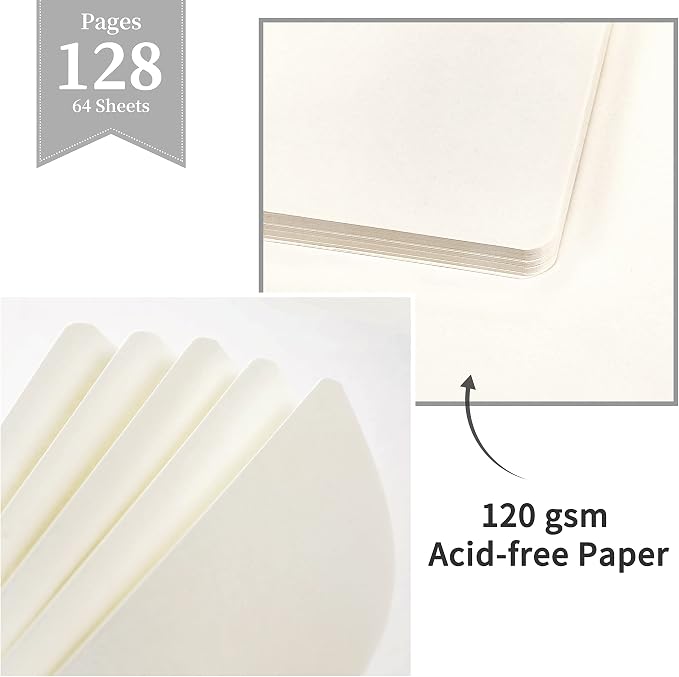 Blank Journal/Notebook - Classic Notebook/Journal with Ribbon Divider