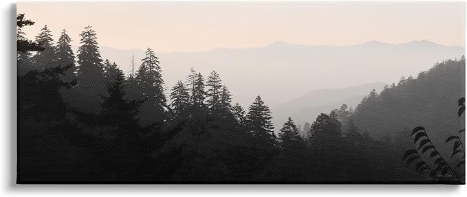 Stupell Industries Woodland Forest Silhouette, 20 x 48 Inch Canvas Wall Art | Stupell Industries · By Lori Deiter · Ready to hang · Nature inspired decor for living room · office · or hallway