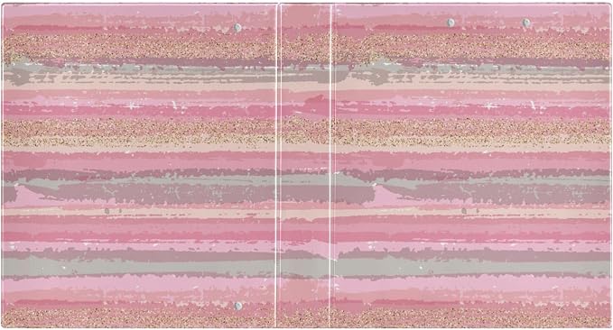 Pink Round Ring Binders 1.5 Inch Marble Tie Dye 3 Ring Clipboard Binder for Office School Work Supplies File Folder Document 200 Sheet Capacity Easy Open 2 Pieces