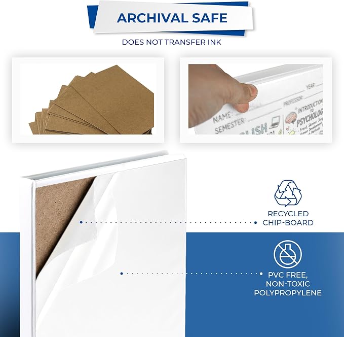 Samsill Economy 0.5 Inch 3 Ring Binder Bulk Pallet, Round Ring Binder, Customizable Clear View Cover, White, Pallet of 768 Binders in 32 Cartons