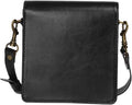 Polaroid Custom Designed Vintage-Inspired Genuine Leather Case for Polaroid Socialmatic - Removable Shoulder Strap Included - Black