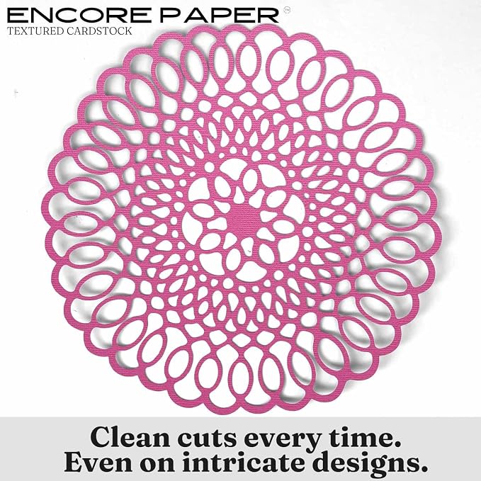 DRAGON FRUIT—12x12 Textured Cardstock | 80lb Textured Pink Scrapbook Paper | Premium Cardstock for Cricut Cutting | 25 Sheets