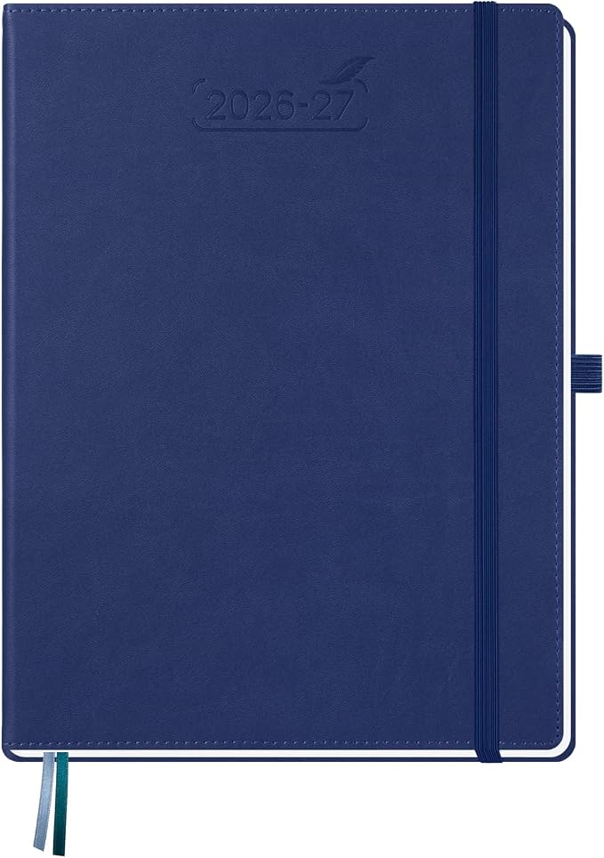 BEZEND Planner 2026-2027 Weekly and Monthly, Hourly Timeslot (8.5"x11")