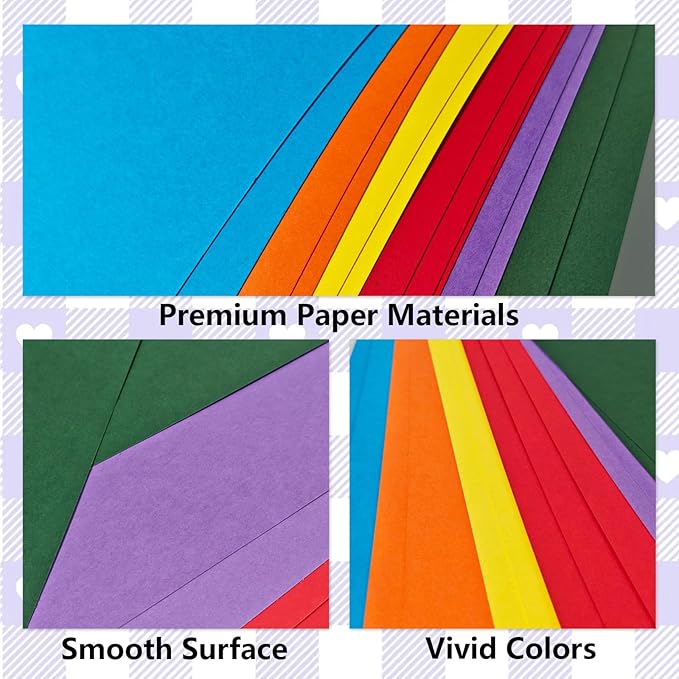 15 Sheets Blue Cardstock 12"x12",250gsm/90lb Heavyweight Cover Cardstock Paper, Thick and Smooth Card Stock Perfect for Card Making, Scrapbooking and Crafts