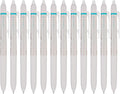 PILOT FriXion Waai Retractable & Refillable Erasable Gel Pens, Extra Fine Point 0.5 mm, Aqua Blue Ink, 12 Count
