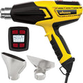 Wagner Spraytech FURNO 500 Heat Gun, 12 Settings, 150°F to 1200°F | Twelve settings from 150°F to 1200°F and two nozzles support paint removal, PVC bending and crafts.