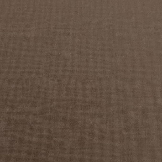 Maple Syrup—12x12 Textured Cardstock | 80lb Textured Brown Scrapbook Paper | Premium Cardstock for Cricut Cutting | 25 Sheets