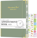 Appointment Book 2026-2027, 30-Minute Interval Hourly Planner, 8.5"×11"