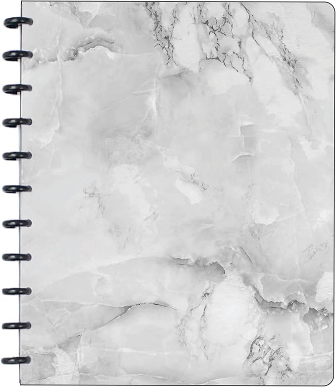BetterNote COVER 11-Disc Planner Lightweight Durable LARGE (Not) Marble