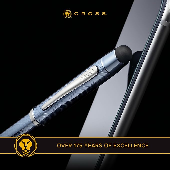 Cross Tech3+ Brushed Black PVD Multifunction Pen, Black Ink, Corporate Gift