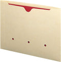 Smead End Tab Dental-Style File Jacket, Reinforced Straight-Cut Tab, Flat-No Expansion, Letter Size, Manila, 50 per Box (76900)