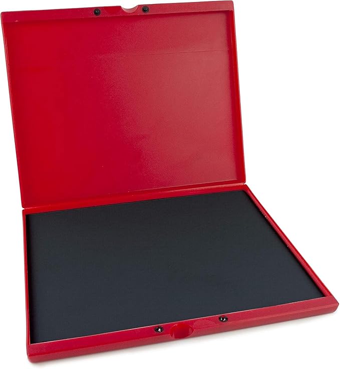 MaxMark Industrial Stamp Pad - Extra Large 9.25" x 12.25" Stamp Pad - Black Ink