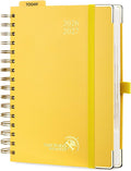 POPRUN 2026-2027 Daily Planner One Page Per Day, 5.75" x 8.5", Day Planner