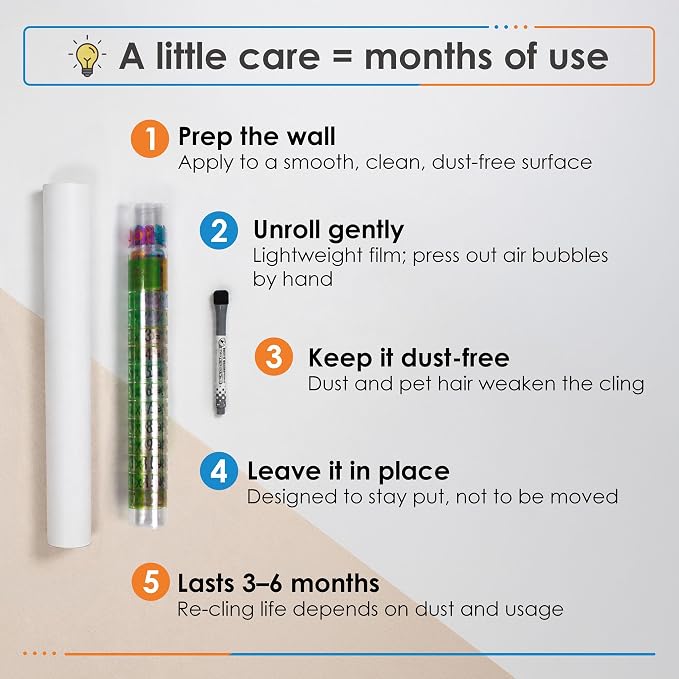 Large Dry Erase Multiplication Chart, 39.4x16 in Times Table Chart